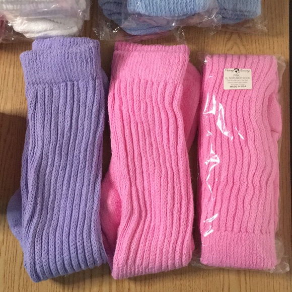 New Bundle Of 15 XL Length Scrunchie Socks & 6 Peavey Brand Pantyhose - Picture 2 of 7